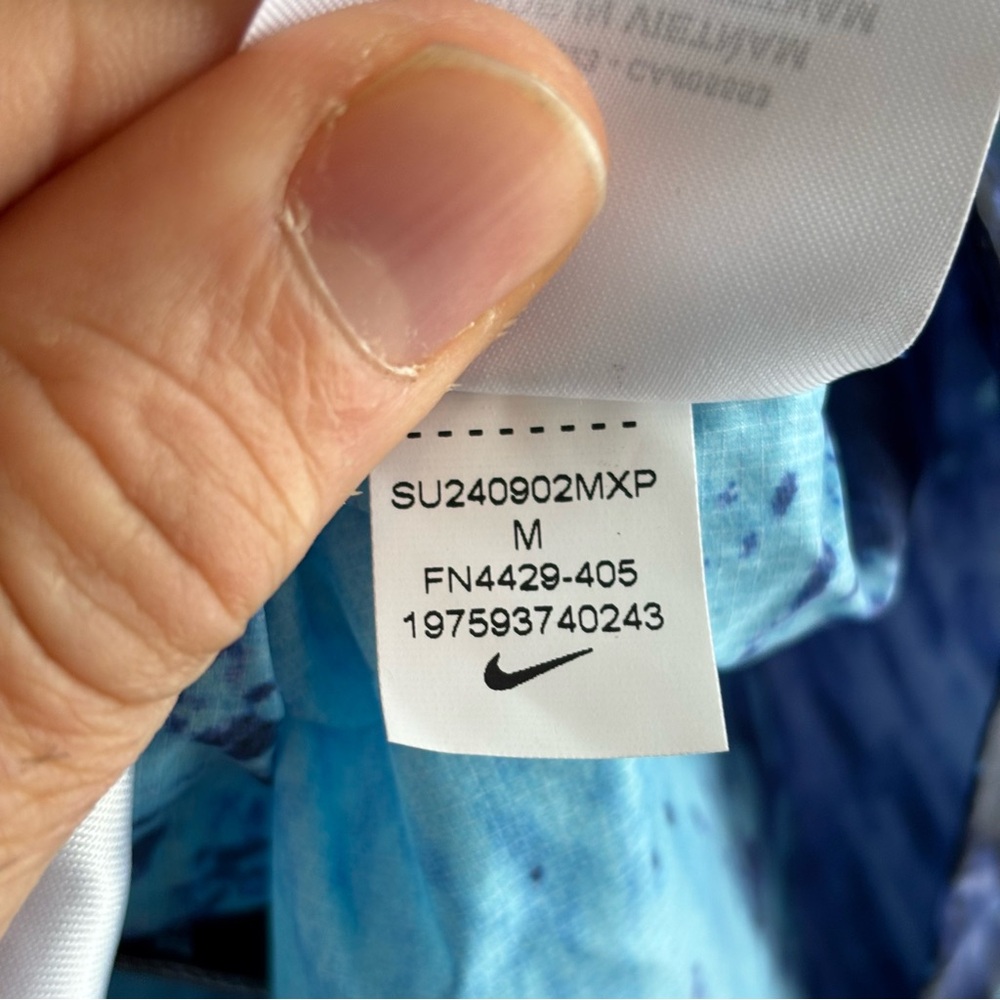Nike ACG Olympic Team Issued USA Blue Full Zip Hooded Windbreaker Women’s M NWT - Picture 13 of 13